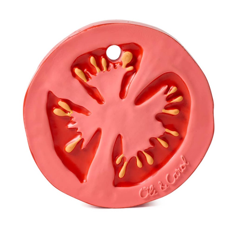 Renato the Tomato – Natural Baby Teether Oli&Carol