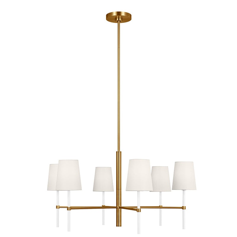 Visual Comfort KSC1086 Monroe 6-lt 32″ Chandelier
