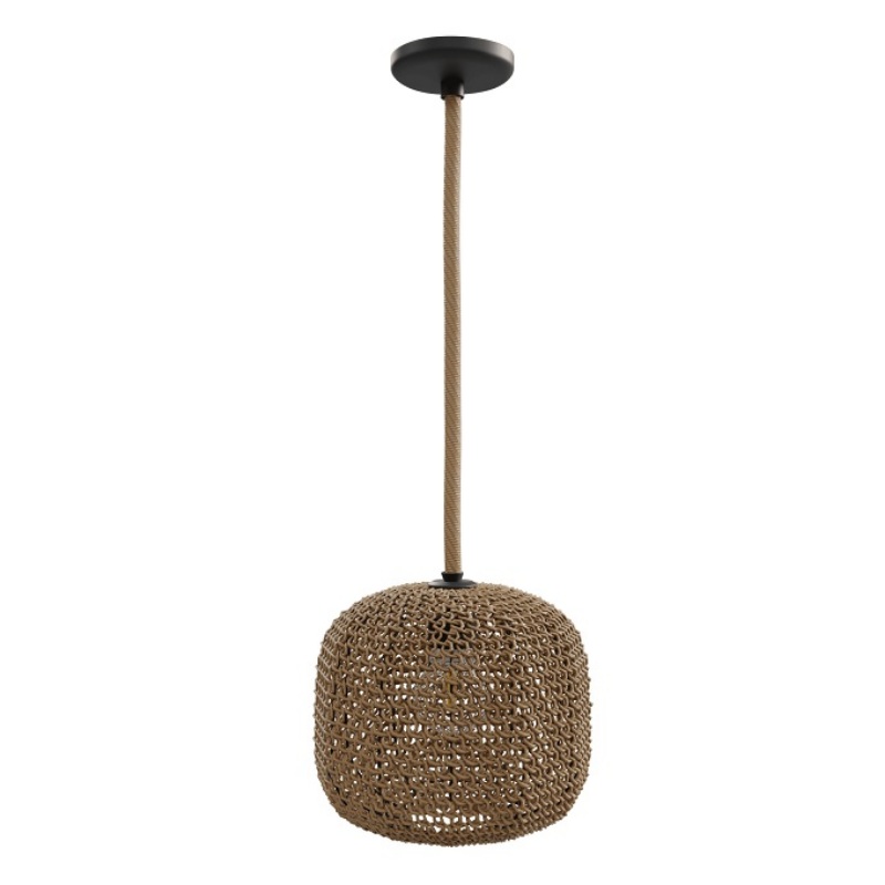 Avenue Lighting HF1004 Malibu 1-lt 11″ LED Pendant