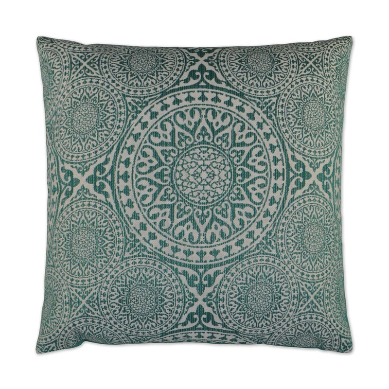 D.V. Kap 22″ x 22″ Outdoor Throw Pillow | Compass