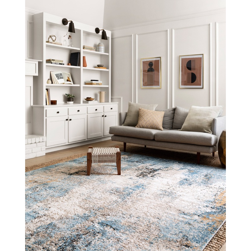 Loloi II Alchemy Rug | Denim / Ivory