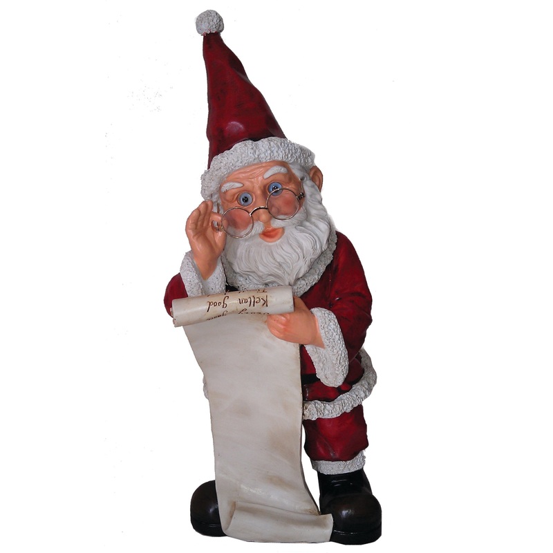 Michael Carr Designs Garrold Santa Gnome with Christmas List