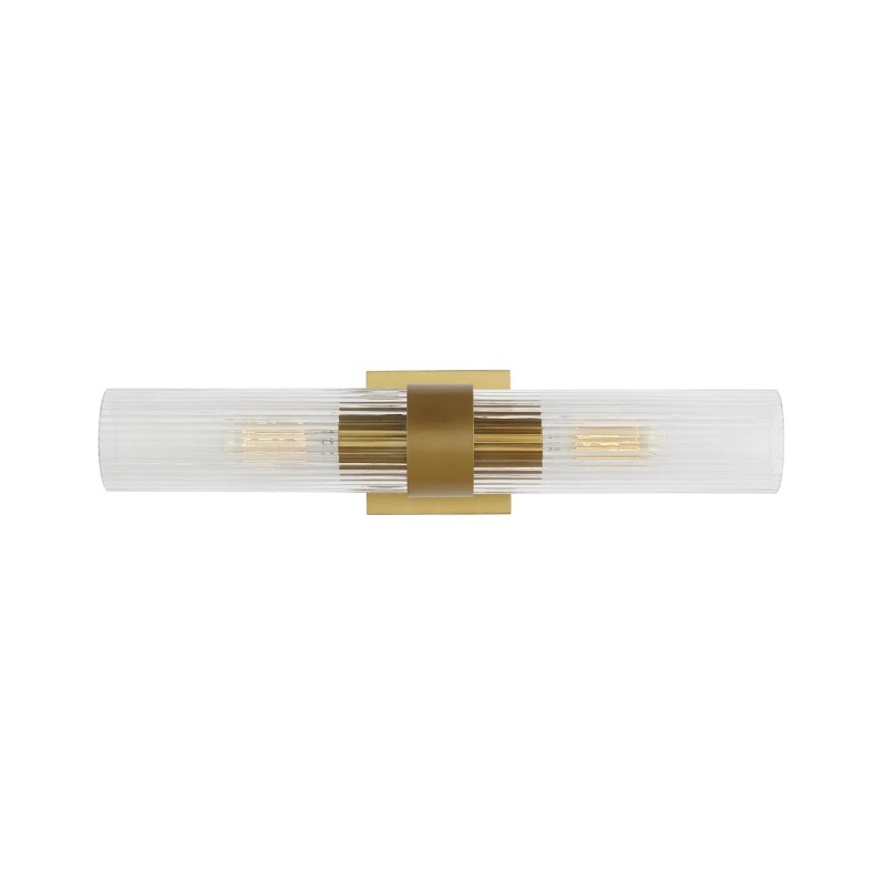 Visual Comfort CV1022 Geneva 2-lt 20″ Tall Linear Bath Sconce