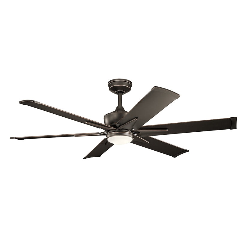 Kichler 300300 Szeplo Patio 60″ Outdoor Ceiling Fan with LED Light