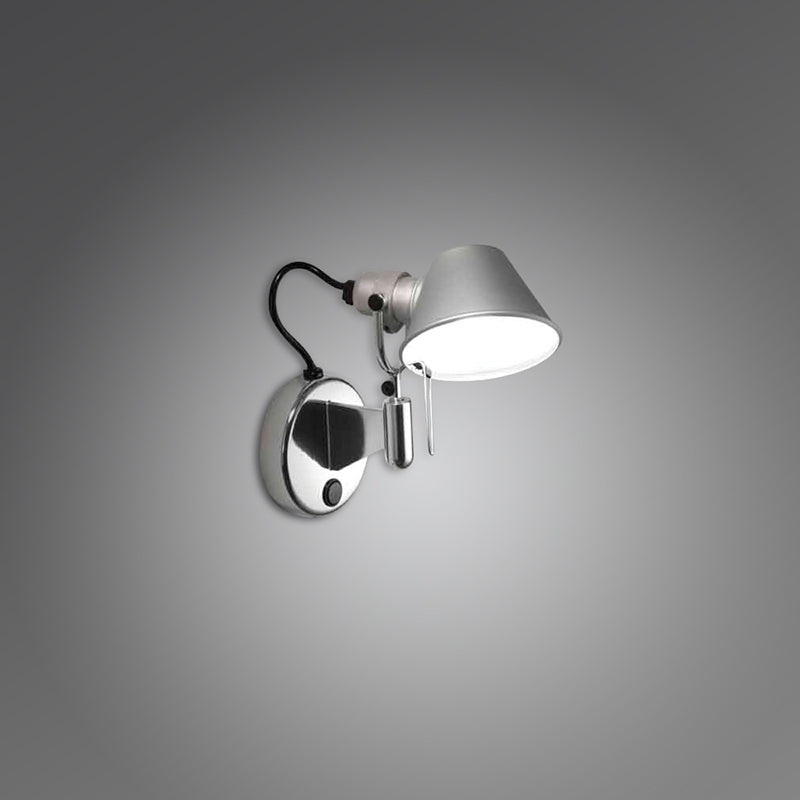 Artemide Tolomeo Micro Spot Wall Light w/ Switch