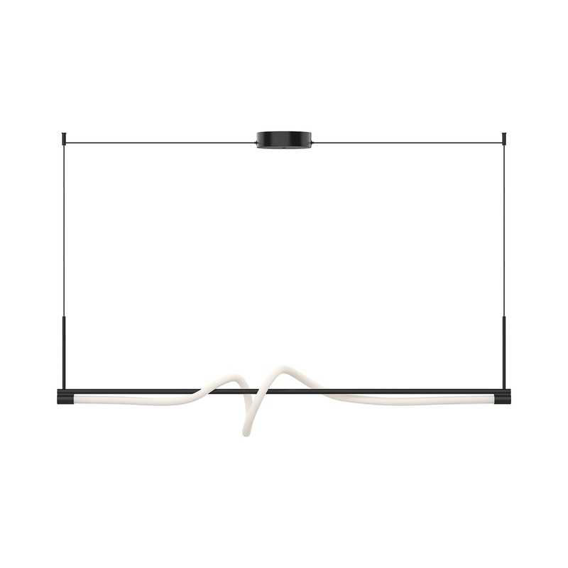 Cursive LED Linear Pendant Light