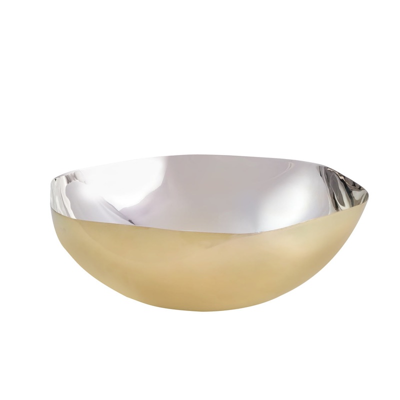 Godinger Auburn Two Tone Bowl, 12 inch