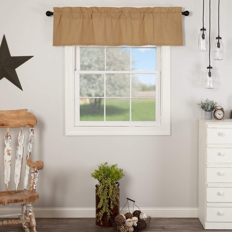 Simple Life Flax Khaki Valance 16×60