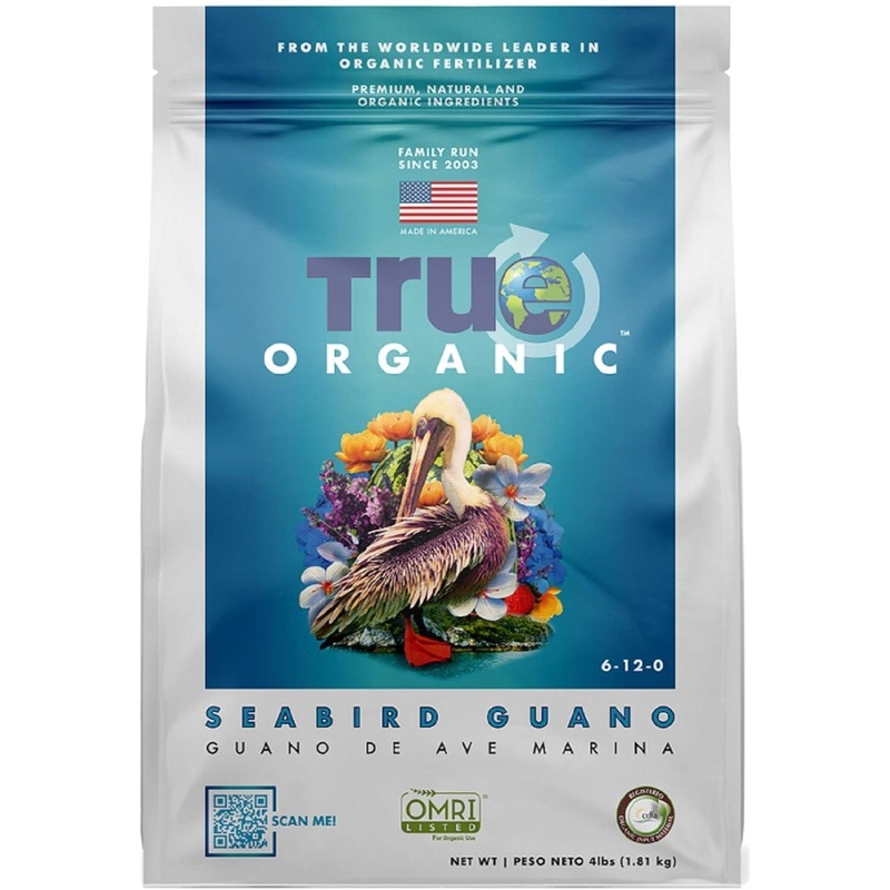 True Organic Seabird Guano 4 lb bag
