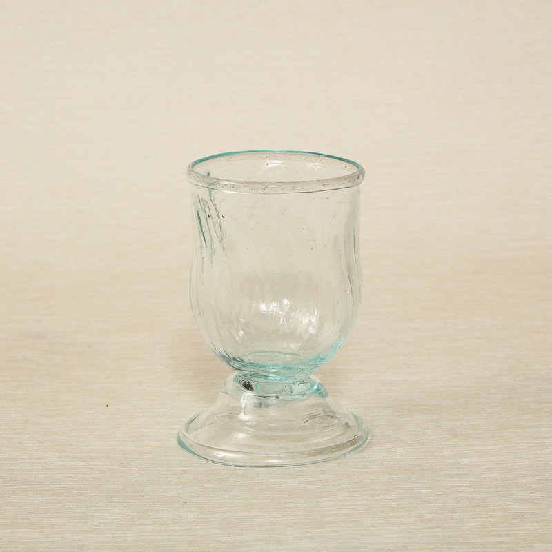 Venetian style wine glass