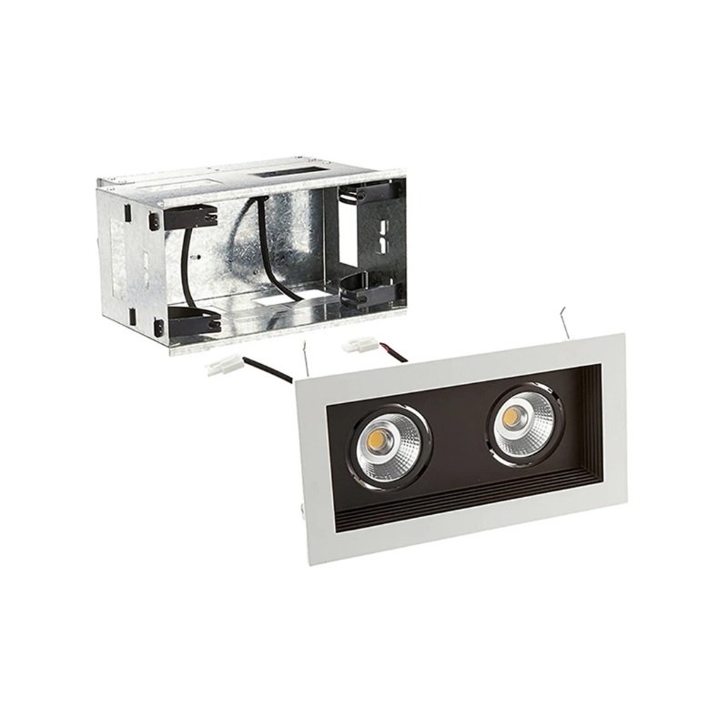 WAC MT-3LD211R Mini LED Multiple Spots 2 Light Remodel Housing with Light Engine and Trim