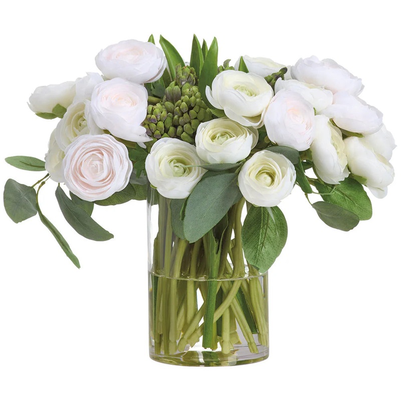 14″ Ranunculus Arrangement