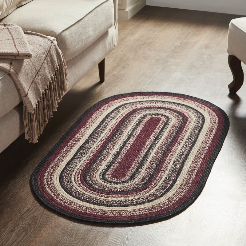 Connell Jute Rug Oval w/ Pad 27×48