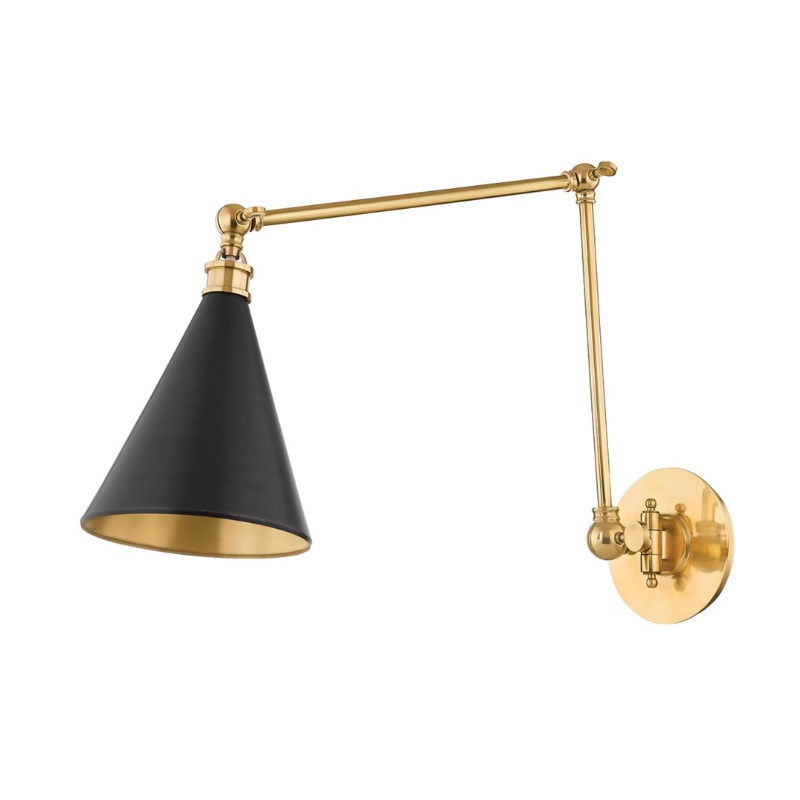 Hudson Valley MDS1301 Osterley 1-lt 38″ Tall Wall Sconce