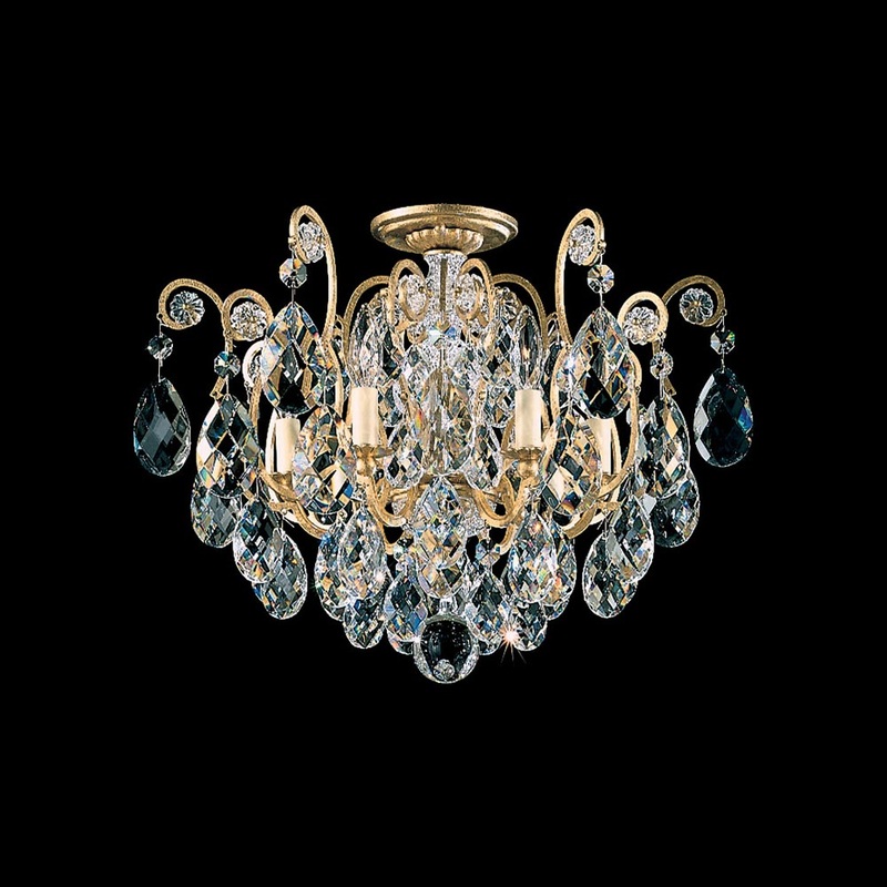 Renaissance Semi Flush Mount Ceiling Light