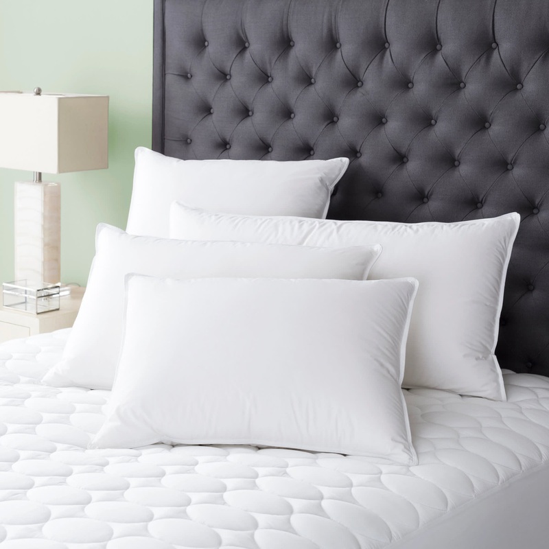 Duet Down Pillow | White