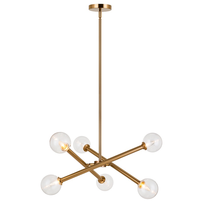 Matteo C64606 Matchstix 6-lt 28″ Chandelier