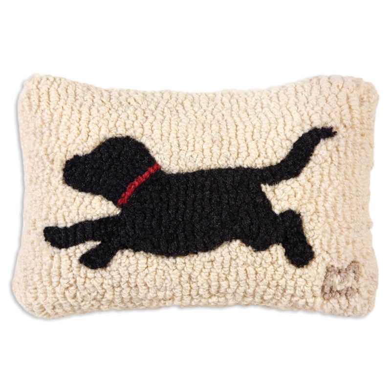 Running Black Dog – 8″ x 12″