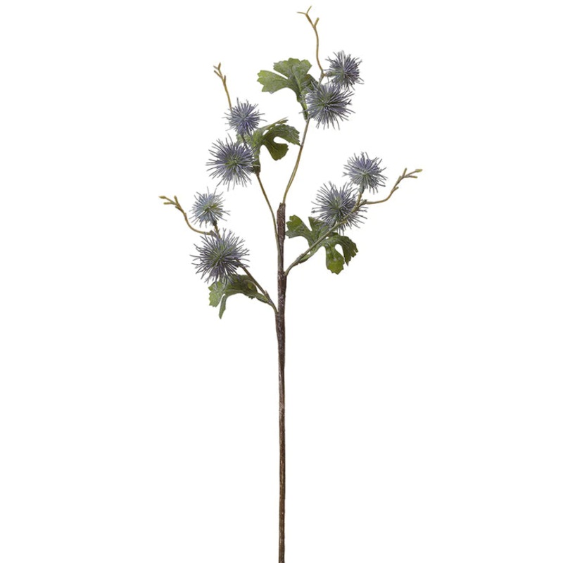 22.5″ Globe Thistle Stem  Blue