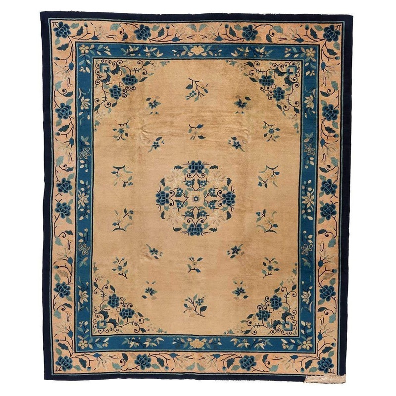 ANTIQUE CHINESE PEKING 8′ 1″ x 9′ 8″