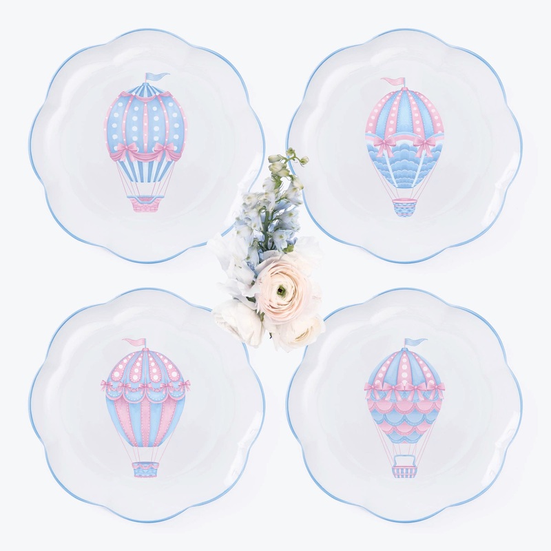 Bea Balloon Dinner Plates (Set of 4)