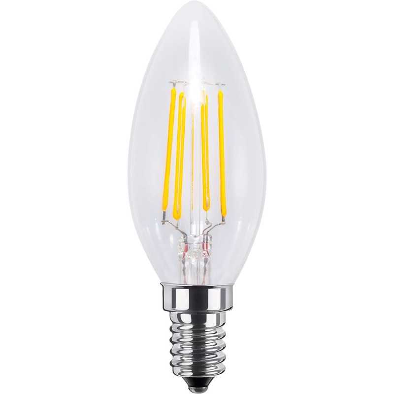 Segula Vintage LED Candle E14 B35 Clear – 270lm 2700K – Dimmable