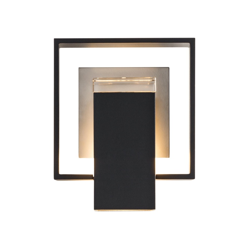 Shadow Box Dark Sky Outdoor Wall Light