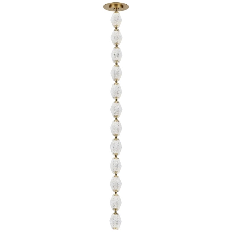 Visual Comfort 700CLR36 Collier 36 LED Pendant with Remote Mount Driver, 2700K