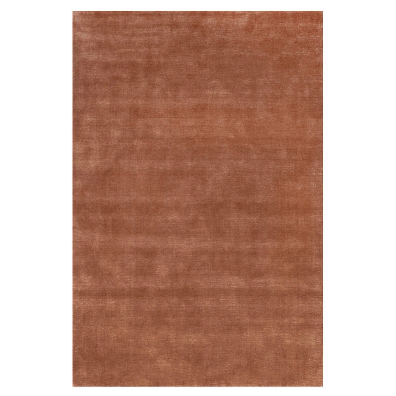 Arrel Speckled Wool-Blend Rug 3′ x 5′ – Brick