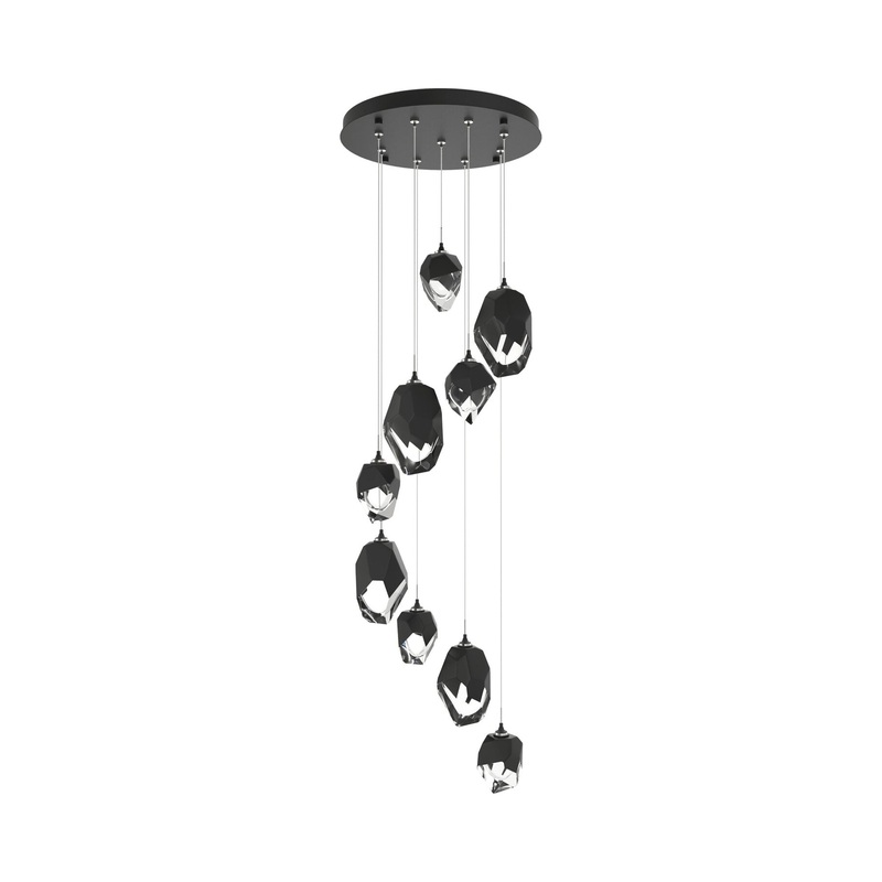 Chrysalis 9-Light Mixed Crystal Pendant Light