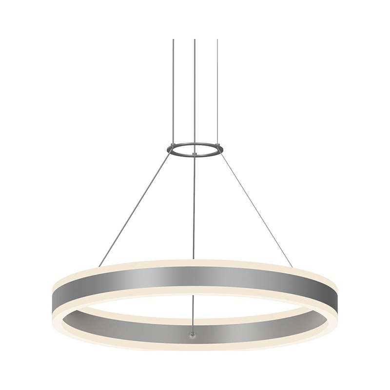 Double Corona Ring LED Pendant Light