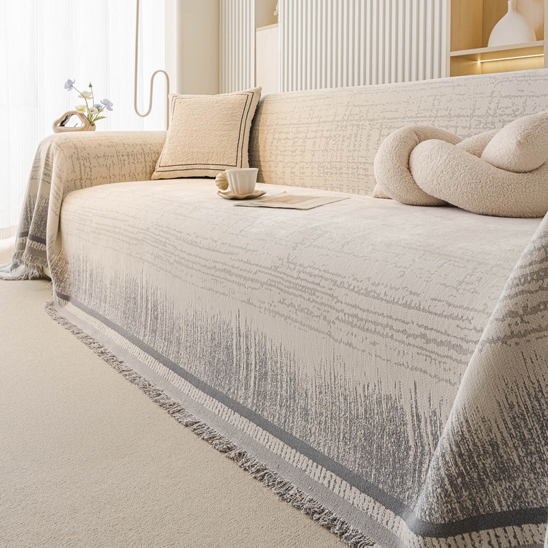 Elegant Minimalistic Veil Soft Breathable Couch Cover Stylish Sofa Protection for a Cozy Modern Easy-to-Clean Home