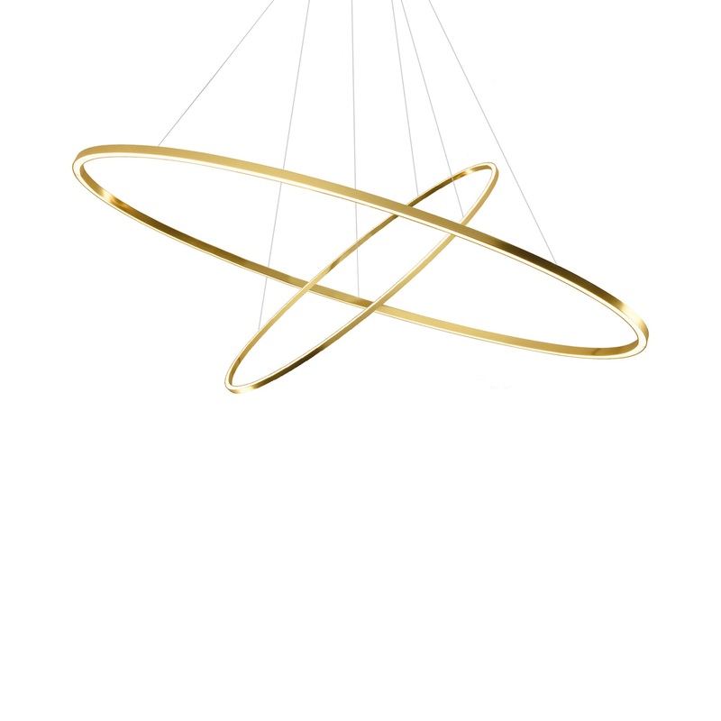 Ellisse LED Double Mega Pendant Light
