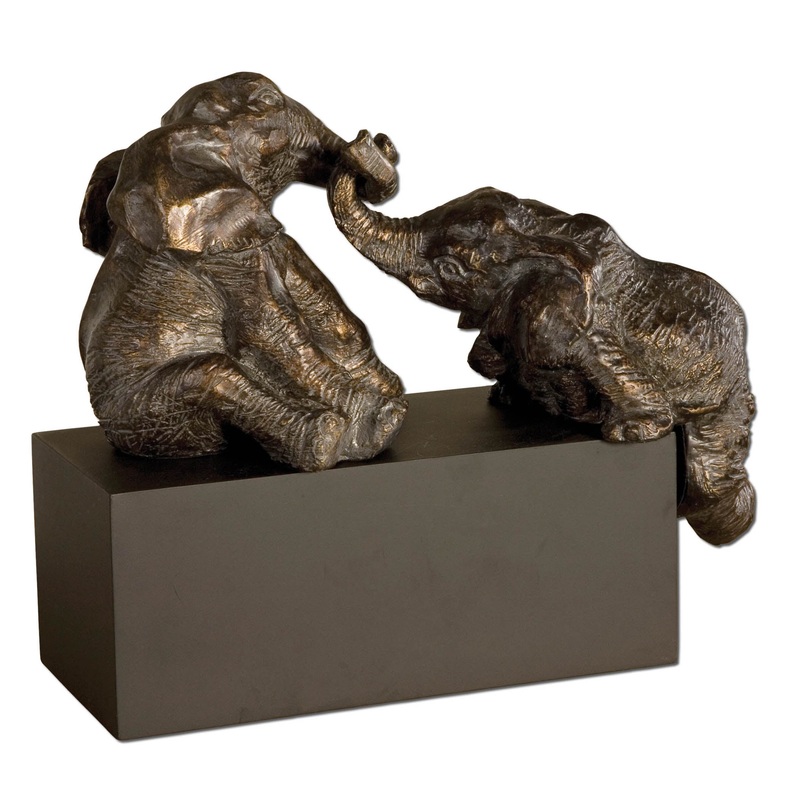 Playful Pachyderms Figurine