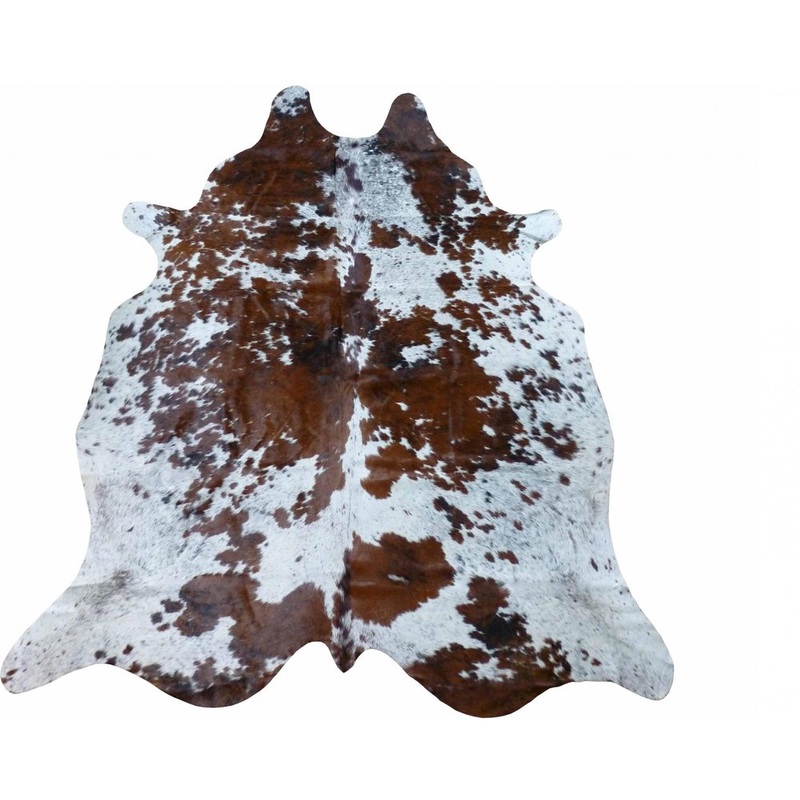 Brown Cowhide Area Rug  Handmade, Soft & Stylish Decor