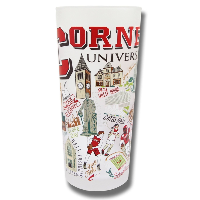 Cornell University Collegiate Drinking Glass