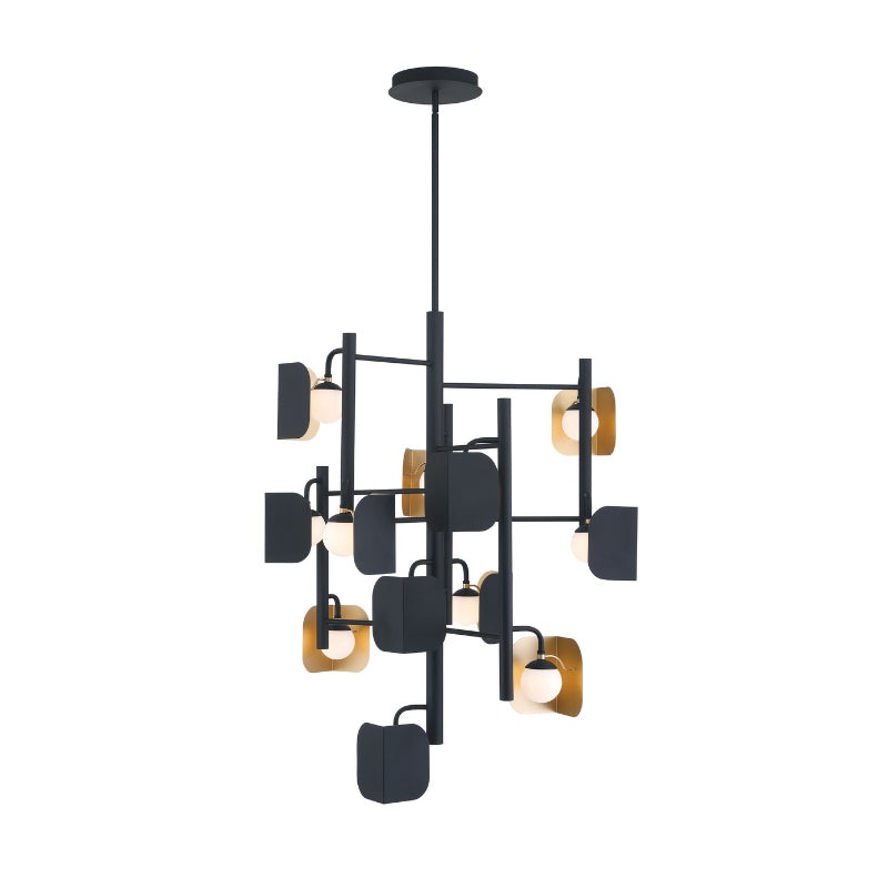 Eurofase 49228 Cornice 12-lt 36″ LED Chandelier