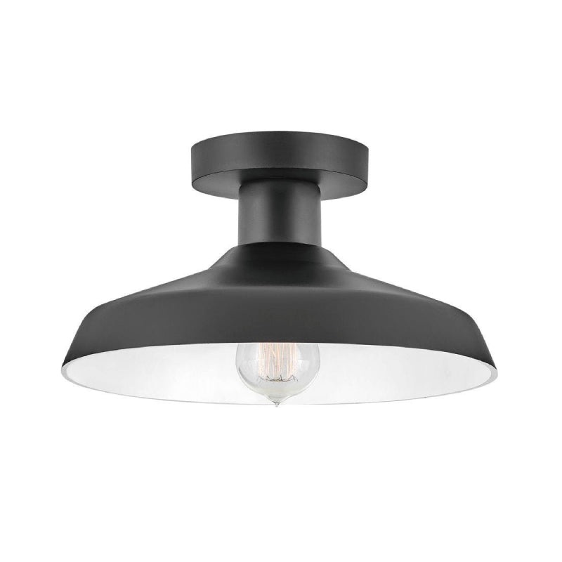 Hinkley 12072 Forge 1-lt 12″ LED Outdoor Flush Mount