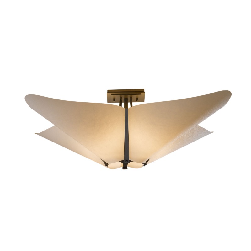 Hubbardton Forge 123305 Kirigami 4-lt 23″ Semi-Flush