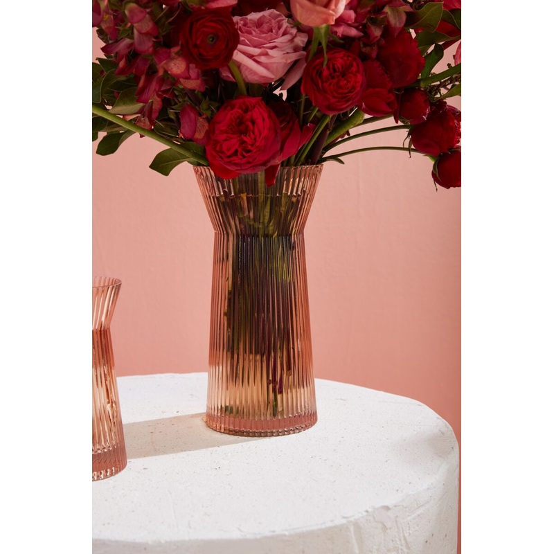 Coral Lyrical Vase