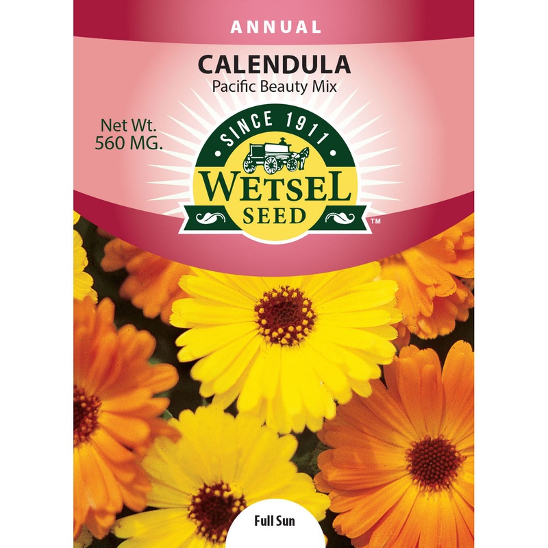 Wetsel Seed Calendula Pacific Beauty Mix Seed