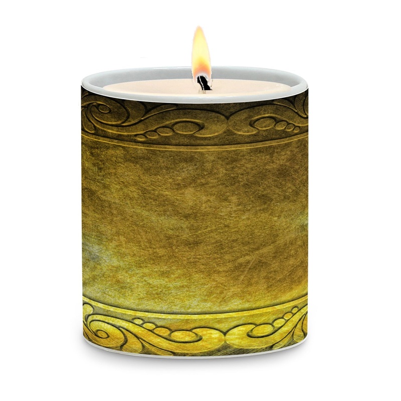 SUBLIMART: Tiles – Porcelain Soy Wax Candle (Design #TIL06)